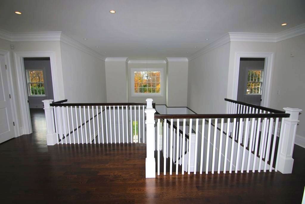 Upstairs hall in Colonial spec house in CT