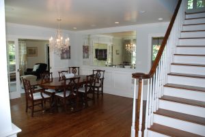 rye ny colonial addition dining room