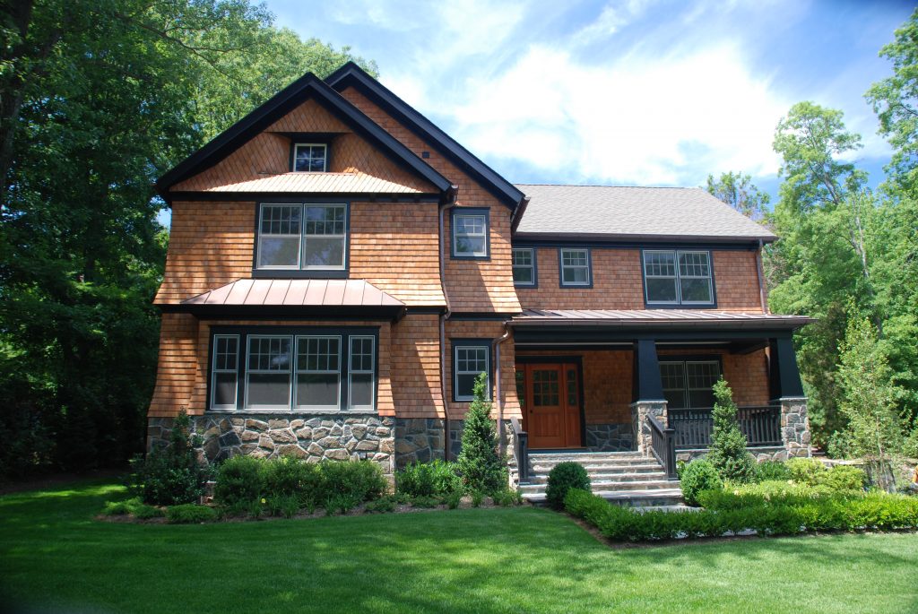 rye ny shingle style home architect design by demotte architects