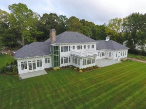 Greenwich CT home with elevator and lots of natural light
