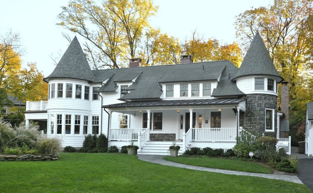 Queen Anne Victorian remodel addition by DeMotte Architects in CT