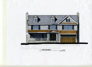 proposed front elevation