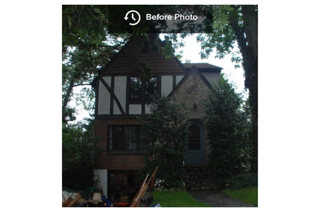 Tudor home in NY before remodel