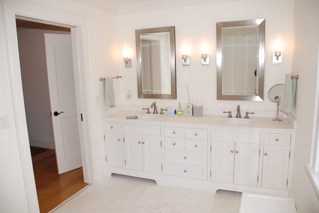 Bathroom in Washington CT home remodel addition