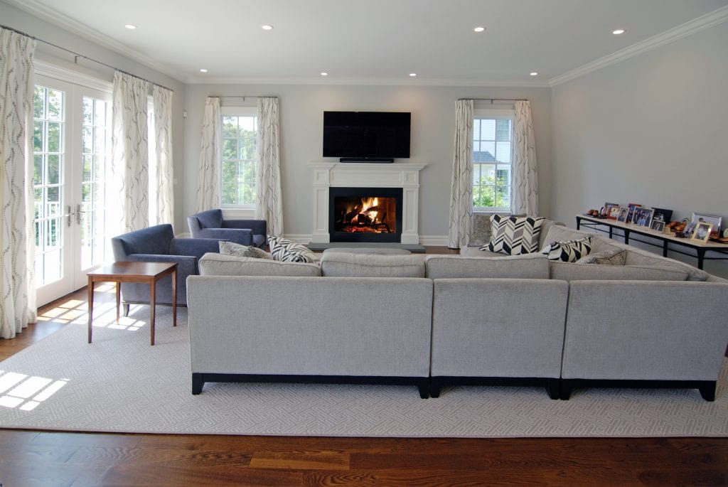 Custom colonial interior in Westchester County NY