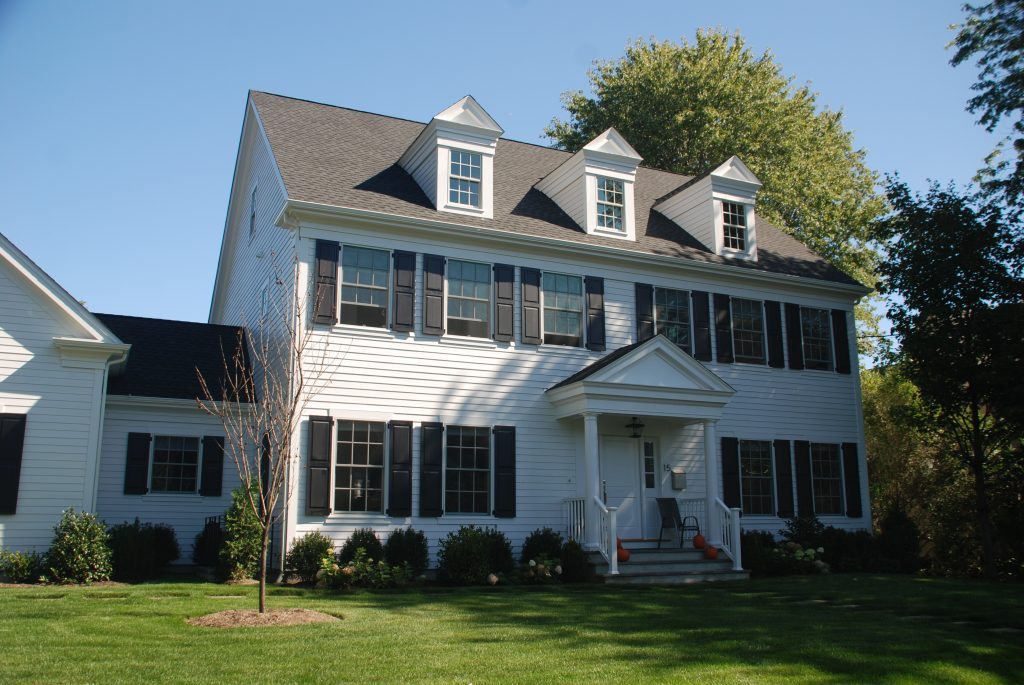 colonial home in scarsdale new york by demotte architects