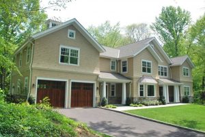 Scarsdale NY shingle home design by DeMotte Architects