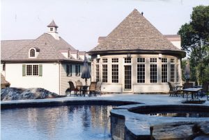 custom pool house in katonah ny