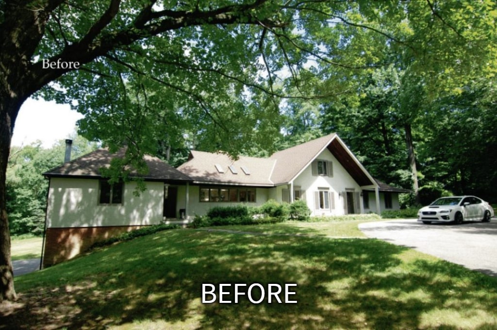 Greenwich home before remodeling