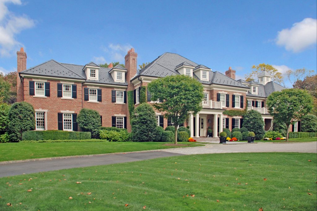 Greenwich CT home exterior by demotte architects, connecticut architect