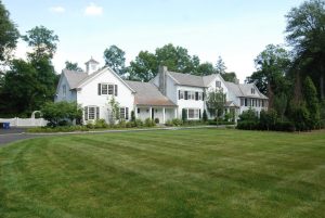 front shown of home addition in greenwich ct by connecticut architect demotte architects