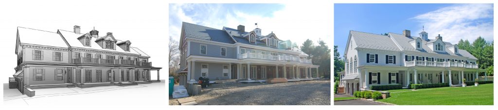 custom home building process by demotte architects in ct