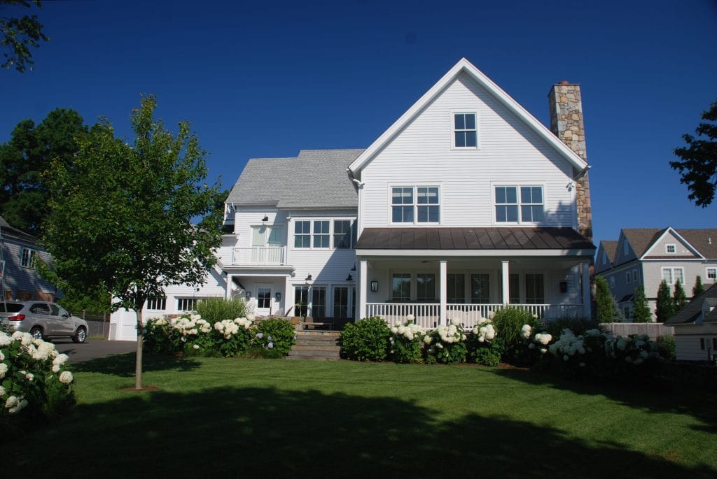 modern farmhouse home building trend 2020 by demotte architects in connecticut