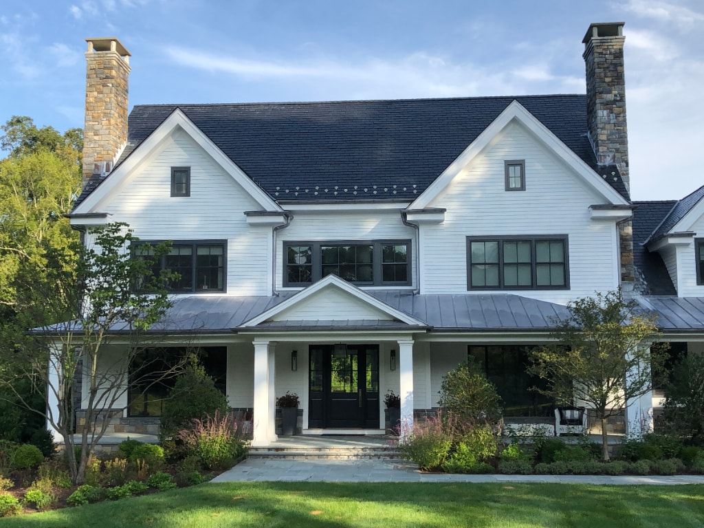 Modern farmhouse design by DeMotte Architects in Greenwich CT