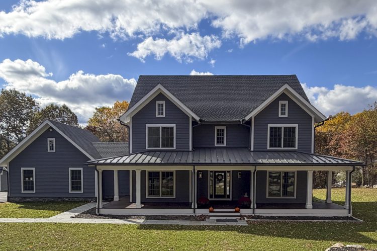 Custom farmhouse design in Danbury CT