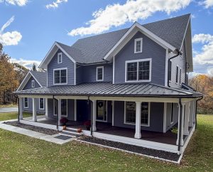 Custom farmhouse design in Danbury CT